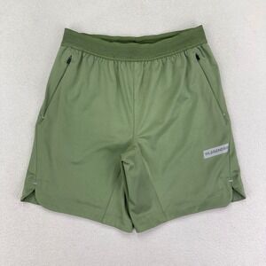 LEGENDS Relay Shorts 8" Mens Small Green Performance Training Gym Athletic